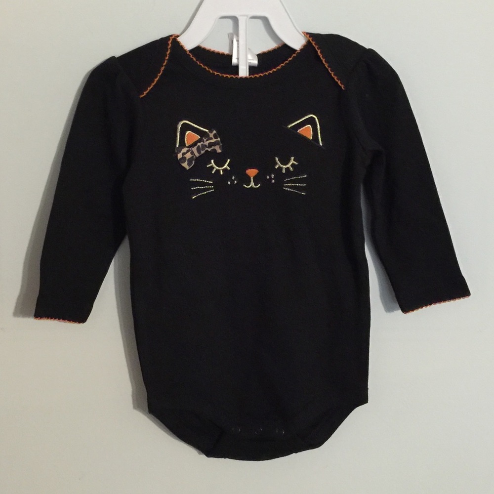 Gymboree 6-12m Cat Onesie